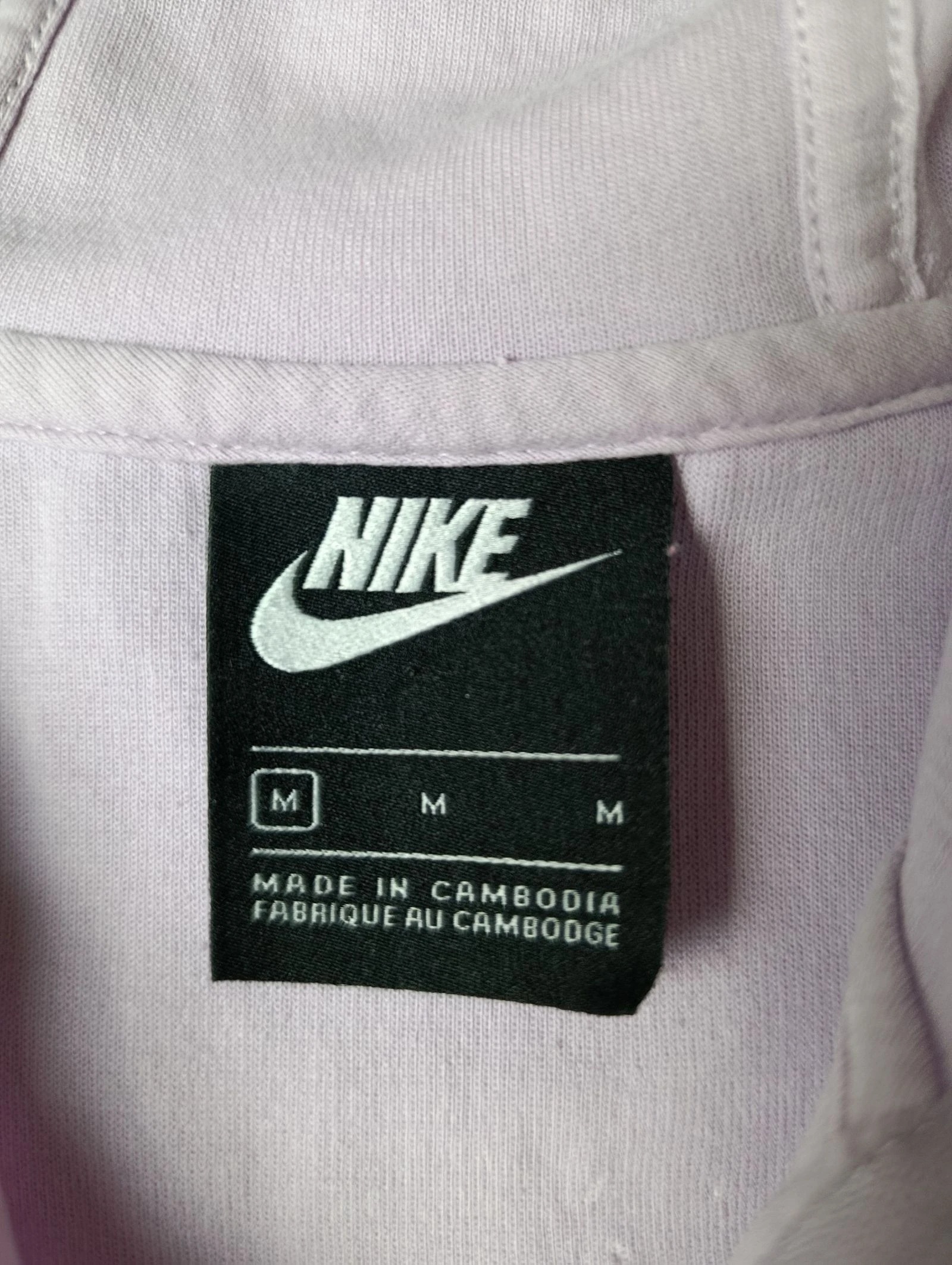 Sudadera con capucha Nike Sportswear de cremallera completa Lavanda Talla M para mujer – photo 5
